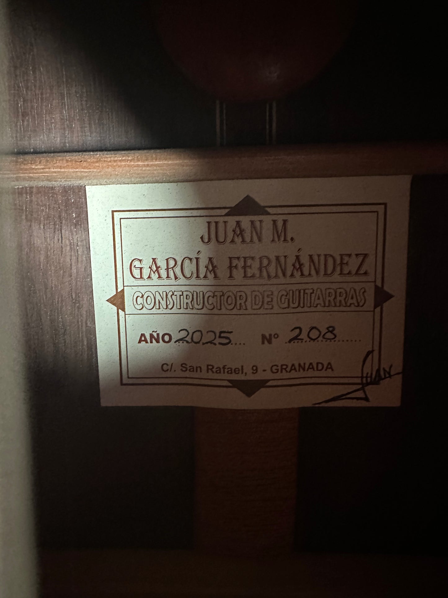 Juan M. Garcia Fernandez 2025