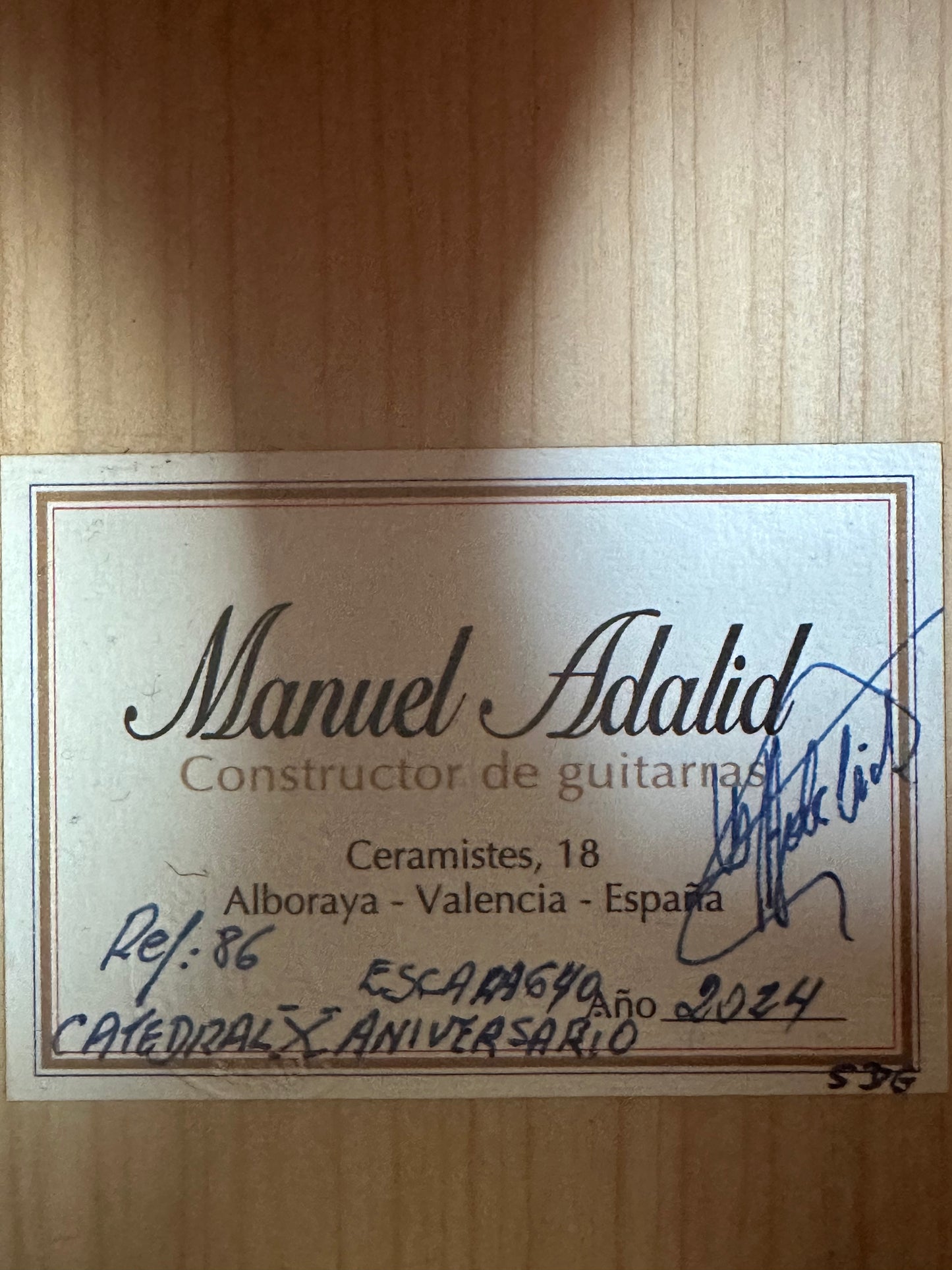 Manuel Adalid Catedral X Anniversary