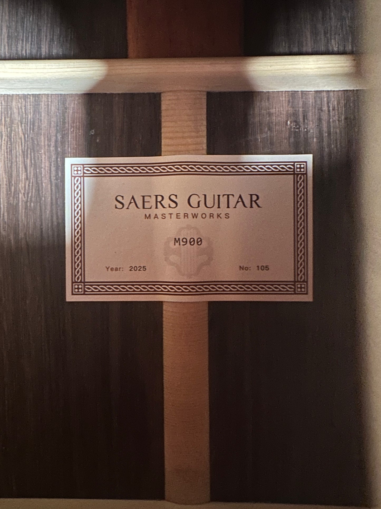 SAERS M900 double top classical guitar