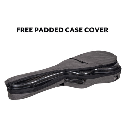 CRF6030C Air Carbon Classical Guitar Case 4/4 Full Size – 100% Pure Carbon Fiber Case