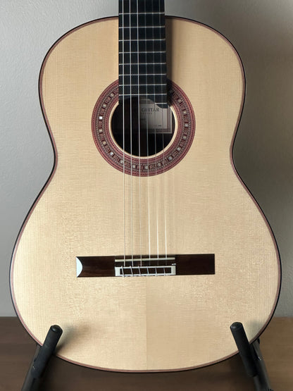 Saers M900 Cocobolo Double Top Classical Guitar (used) very good condition